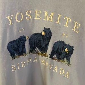 Brandy Melville crew neck Yosemite sweatshirt